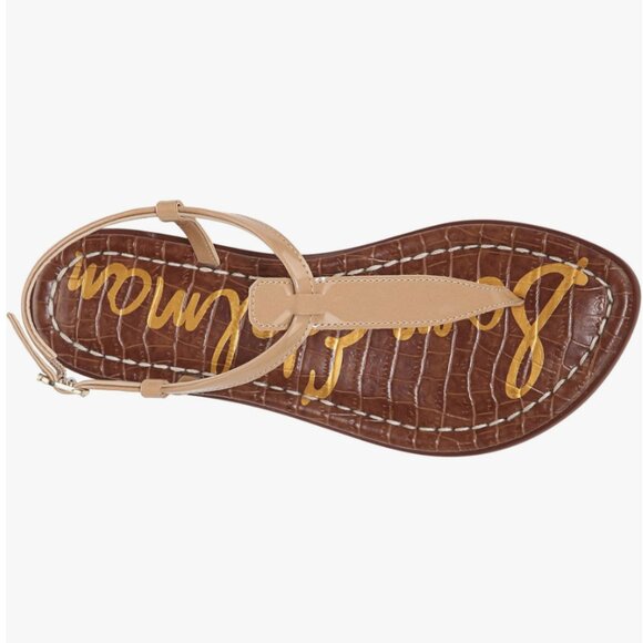 Sam Edelman Gigi Thong Sandal Almond Color SZ - Picture 7 of 7